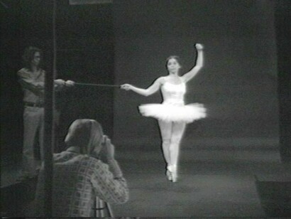 Caught in the Act (1973), Videotape (black-and-white, with sound, 36 minutes), Electronic Arts Intermix, New York