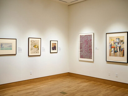 Various artists, Printing color. Chiaroscuro to screenprint, exhibition view. Courtesy of De Young Museum