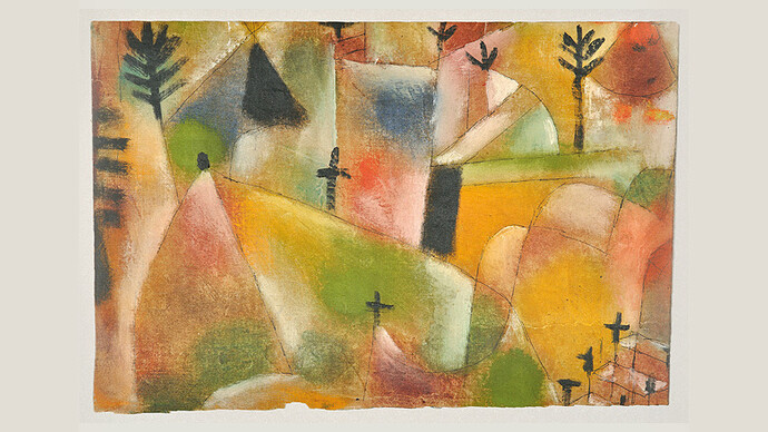 Klee in Wartime. Courtesy of Zentrum Paul Klee