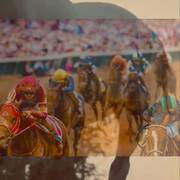 Margaret Innerhofer, Ippodromo II, 2025. Courtesy of Ethan Cohen Gallery