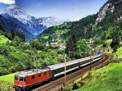 Los Alpes suizos