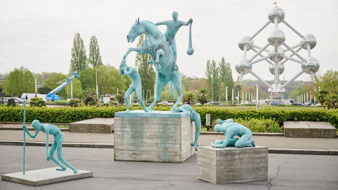 Amsterdam sculpture biennale Artzuid 2025, artwork in exhibition. Courtesy of Artzuid
