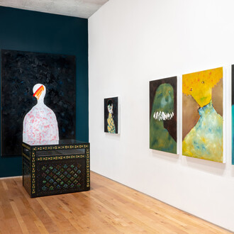 Liu Shuishi, Existential, being, exhibition view. Courtesy of Isabel Sullivan Gallery