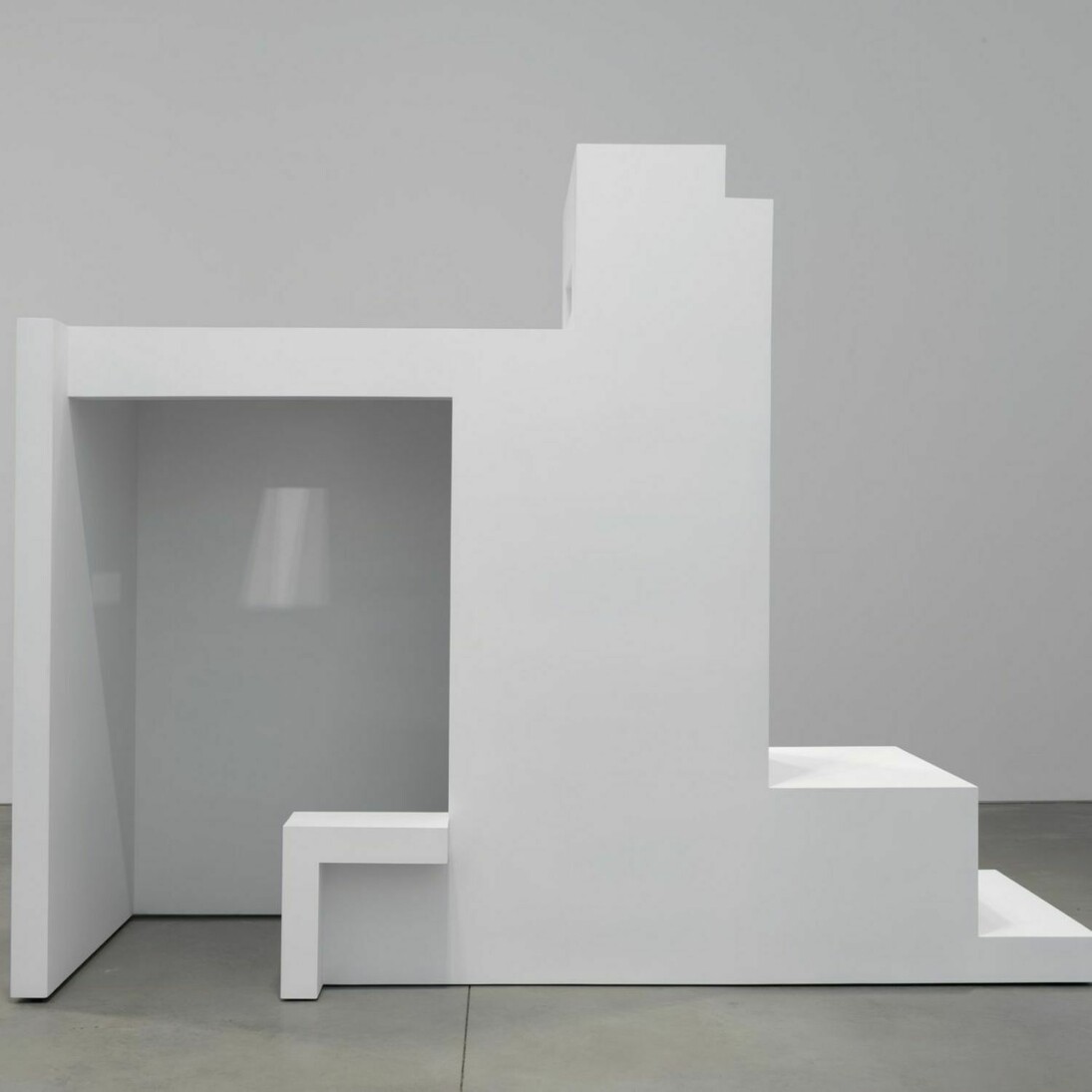 Jacob Kassay, LAX, 2016, Aluminum, urethane
116 7/8 x 149 1/4 x 52 7/8 inches (296.9 x 379.1 x 134.3 cm), JK 485. Courtesy of 303 Gallery 