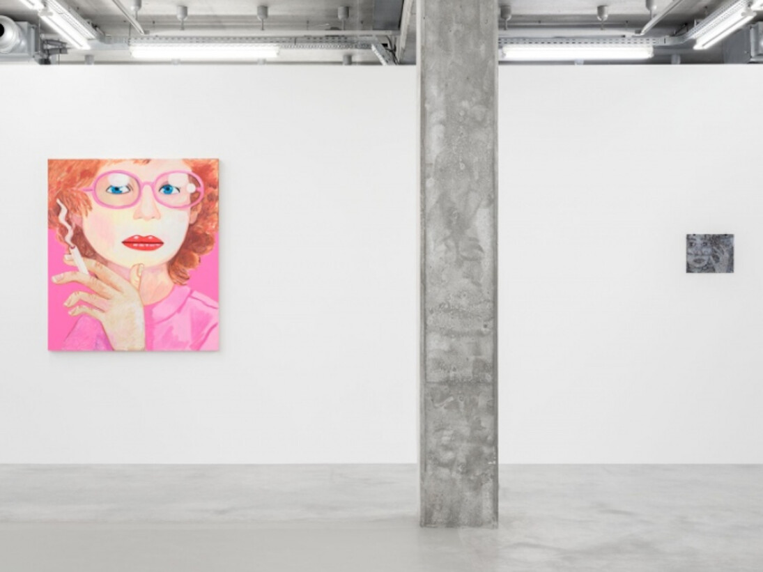 Brian Calvin. States, Exhibition view. Courtesy of Almine Rech