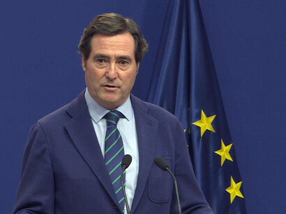 Antonio Garamendi, el presidente de la patronal en España