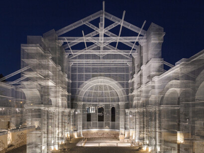 Edoardo Tresoldi,  Basilica di Siponto © Roberto Conte