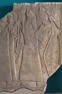 Palace Reliefs from Kalhu. Courtesy of Bowdoin Museum 
