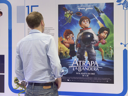 Visita a la exposición "Atrapa la bandera"