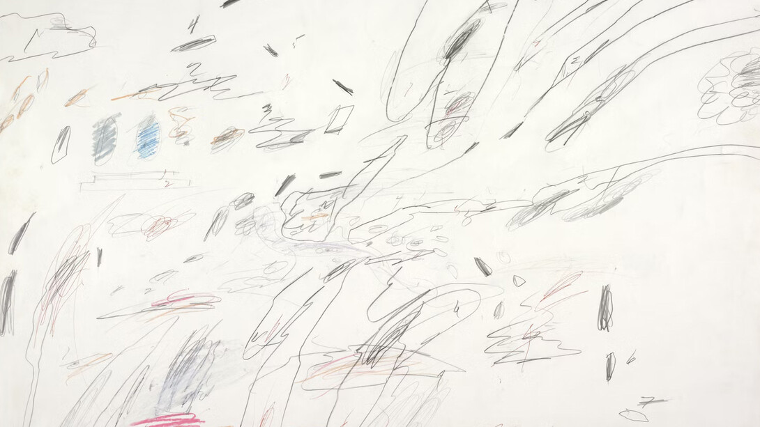 Cy Twombly, Untitled, 1960. Courtesy of the Art Institute of Chicago