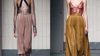 Las faldas plisadas son tendencia este otoño