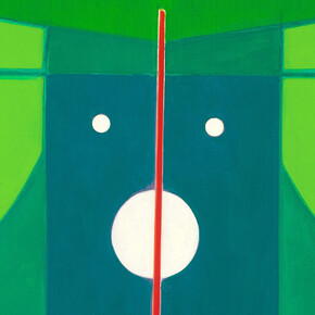 Ho Kan, Abstract, 2013, Oil on canvas, 70x50cm. Courtesy of Eli Klein Gallery