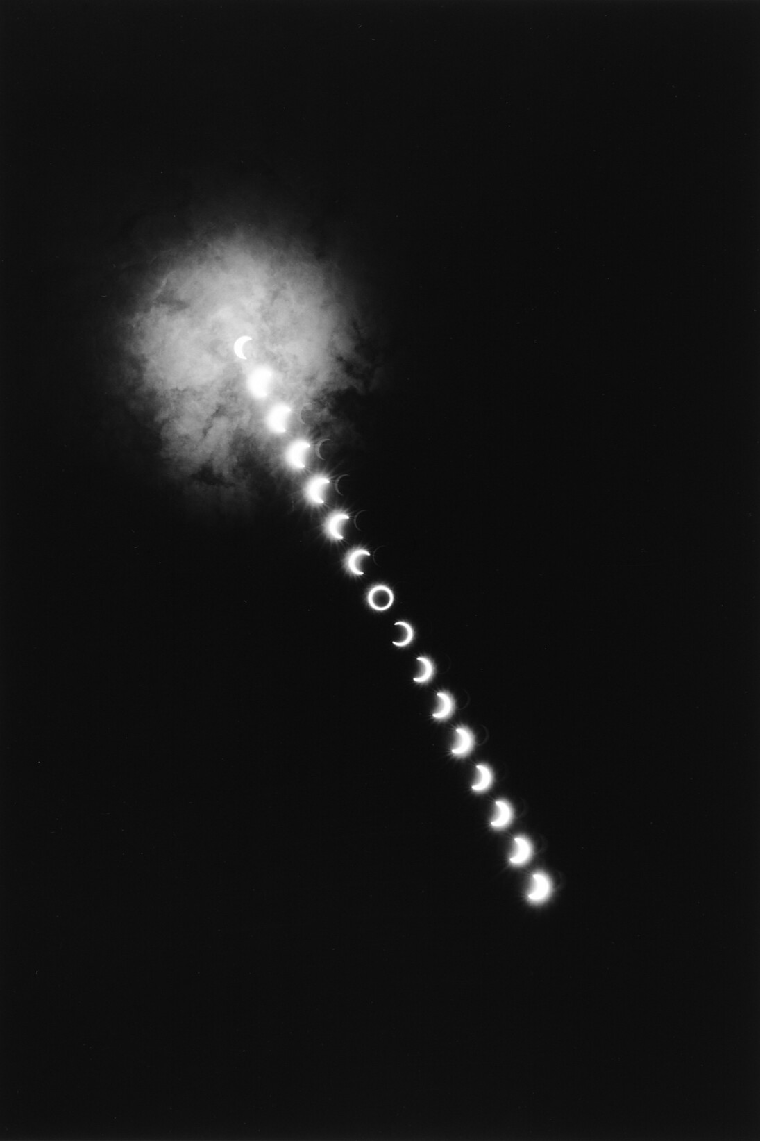 Kikuji Kawada, The Last Golden Ring Eclipse in Japan, Yomitanson, Okinawa, 1987 © Kikuji Kawada. Courtesy Michael Hoppen Gallery