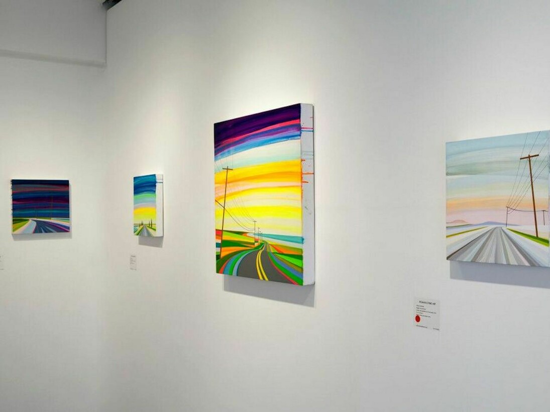 Mohawk Trail, Exhibition view. Courtesy of Roman Fine Art