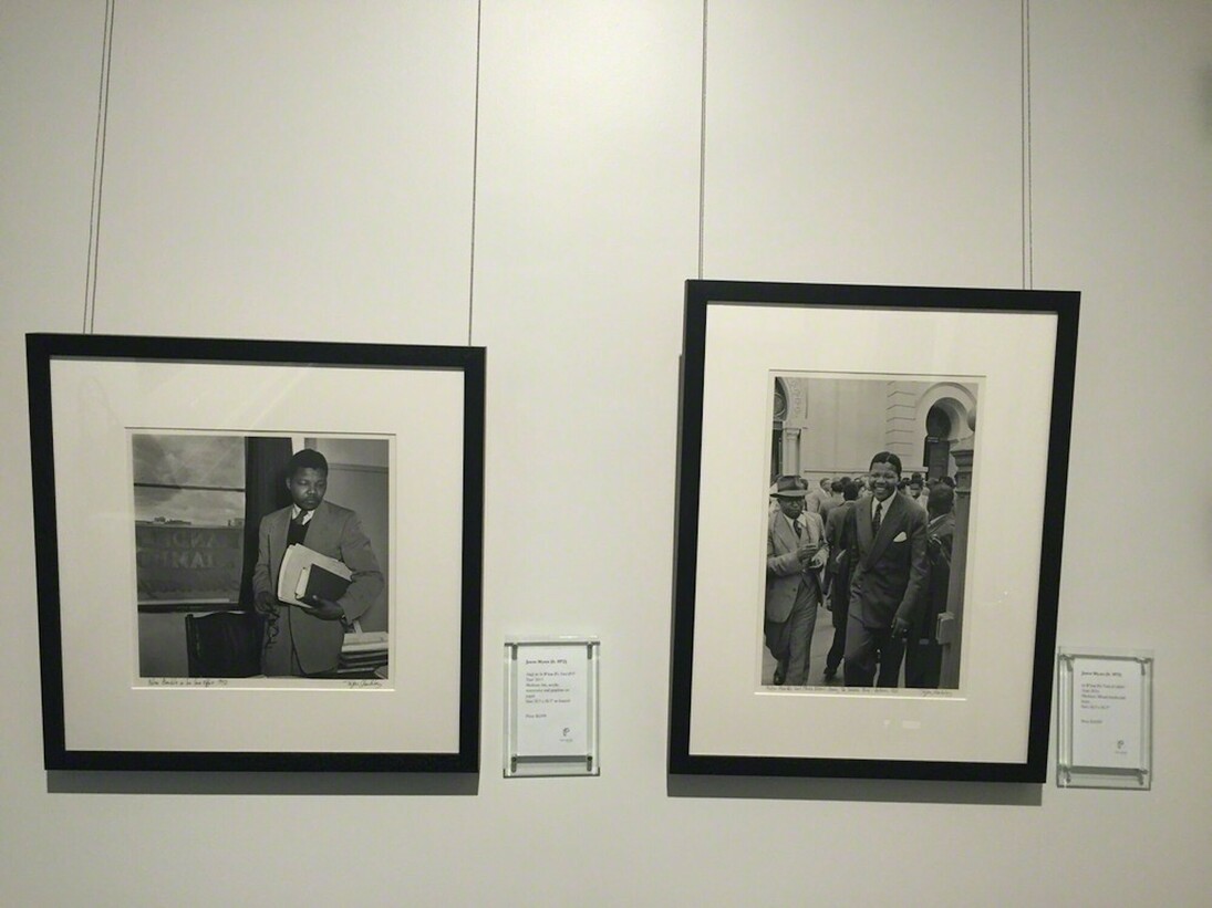 Nelson Mandela, Exhibition view. Courtesy of Long-Sharp Gallery
