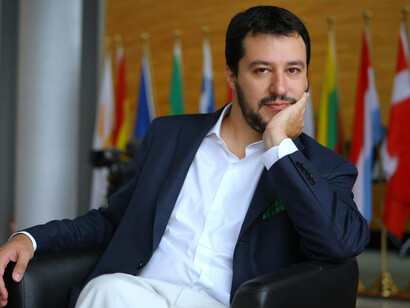 Matteo Salvini, leader della Lega Nord