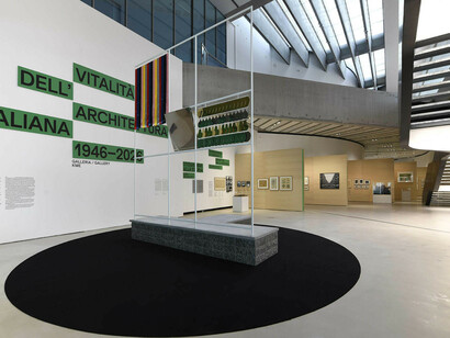 Various artists, Vitalità dell’architettura italiana 1946-2026, exhibition view. Courtesy of Maxxi