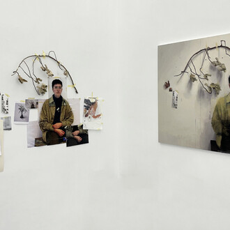 Varios artistas, Novus, vista de la exhibición. Cortesía de la galería Espacio Mínimo