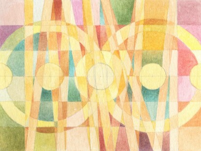 Transition 2, 12 x 9 cm, watercolour on paper,  2020