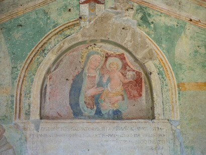Affresco Oratorio Monte Tabor, Italia