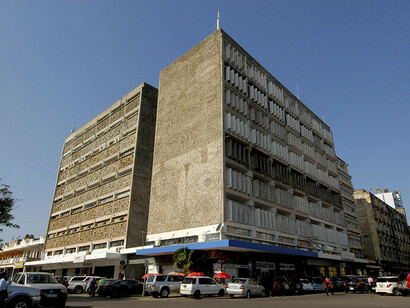 Pancho Guedes: Prédio Abreu, Santos e Rocha (Maputo)