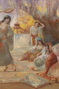 Stephan Sedlacek, Orientalische Haremsszene