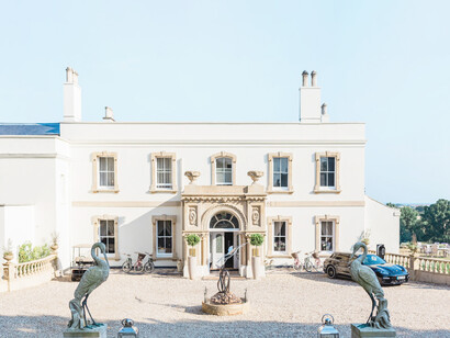 Lympstone Manor looks like the kind of Georgian country house that will be comfortable