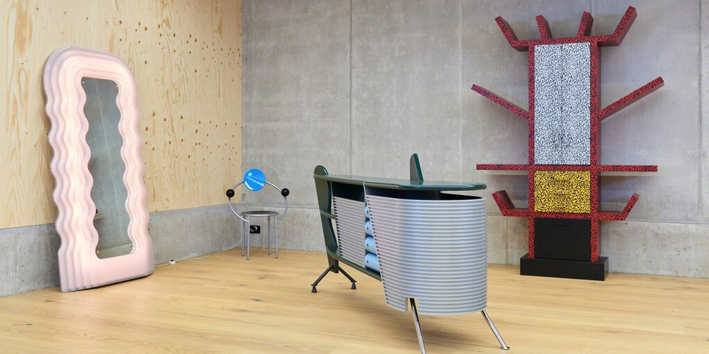 Ettore Sottsass & The Memphis Group. Courtesy of Grieder Contemporary