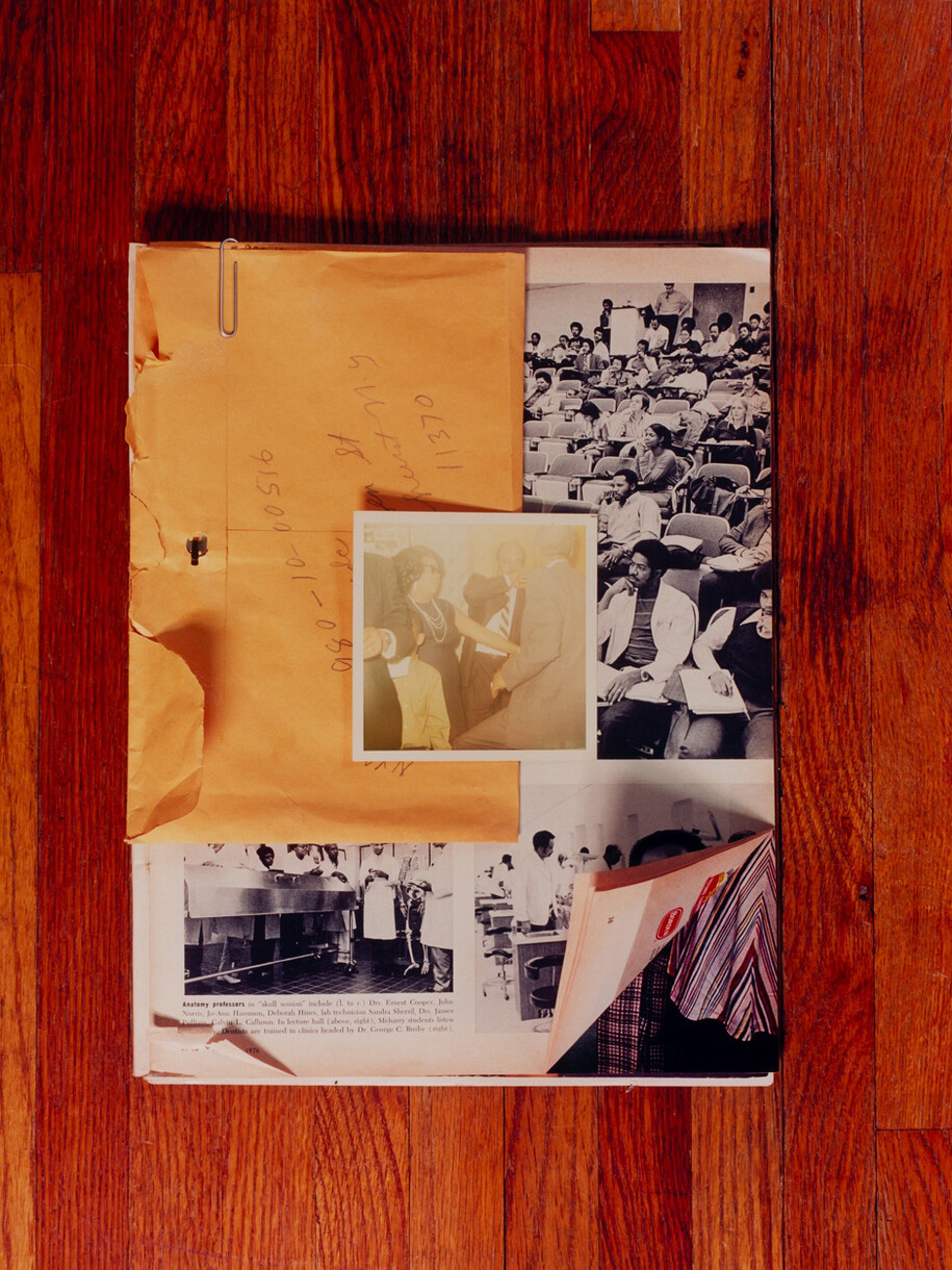 Leslie Hewitt, Riffs on Real Time (3 of 10), 2006–09, Chromogenic print, 76.2 x 61 cm, Solomon R. Guggenheim Museum, New York