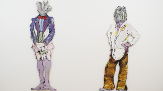 Installation View, ‘The Plumbers (Hygienic Gaze)’ at Vitrine Bermondsey Street , courtesy of Vitrine 