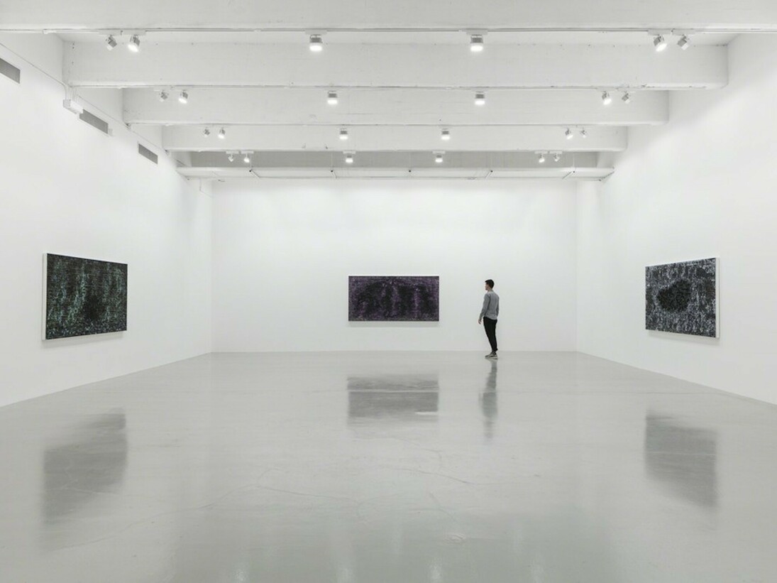 Jack Whitten, Exhibition view. Courtesy of Hauser & Wirth