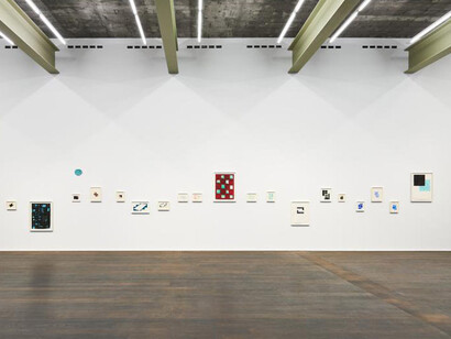 Mary Heilmann, Works on paper: 1973–2019, ausstellungsansicht. Mit freundlicher genehmigung von Hauser & Wirth