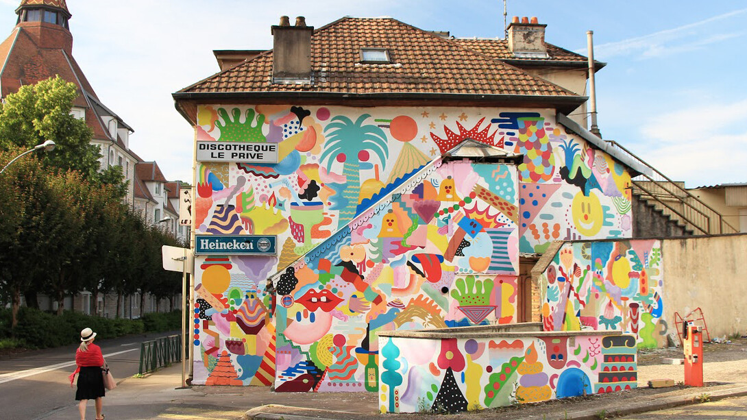 Zosen e Mina Hamada, Besancon, France, for Bienurbain