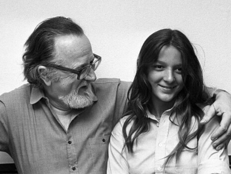 José con su hija Pilar