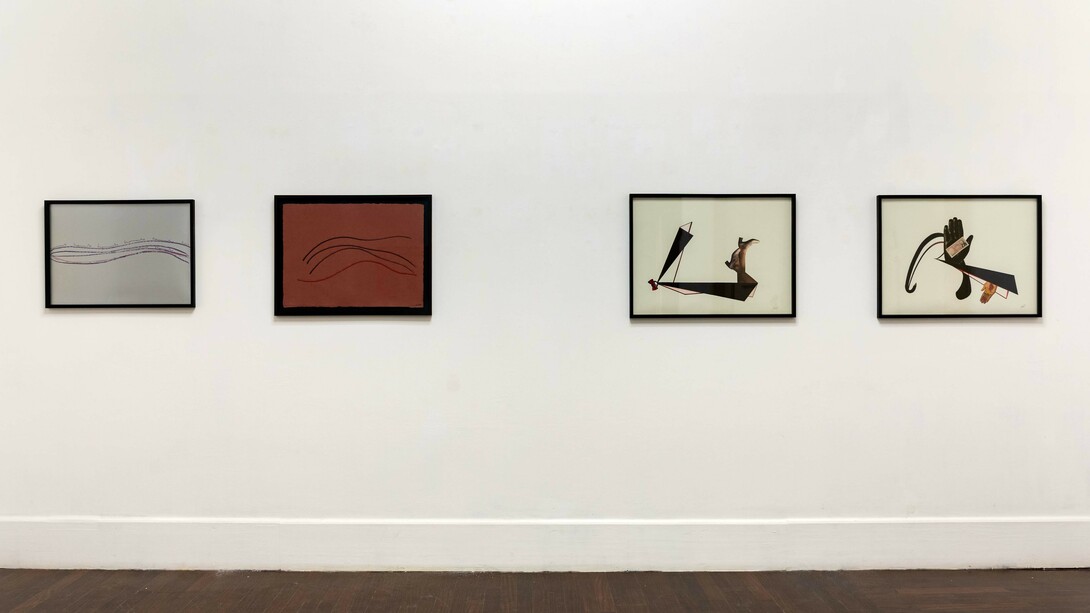 Tomaso Binga, Io sono io. Io sono me, vista della mostra. Per gentile concessione della Galleria Tiziana Di Caro