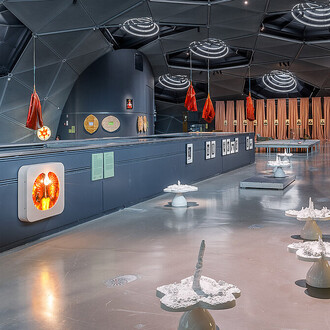 Helen Chadwick, Hybrid pleasures, exhibition view. Courtesy of Kunsthaus Graz