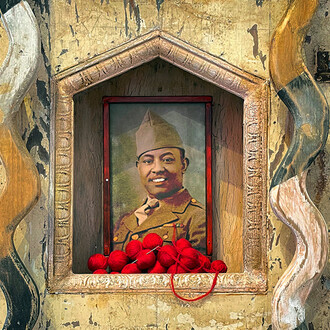 William Rhodes, Damballa (detail), 2024. Courtesy of Transmission Gallery