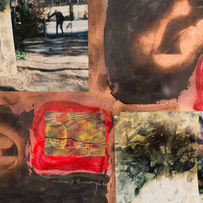 William S. Burroughs, The old assassin, 1989. Courtesy of October Gallery 