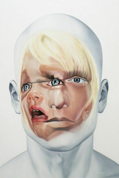 Face FS113 Still Child, 2013, 78 ¾ x 57 inches, 200 x 145 cm - oil on canvas