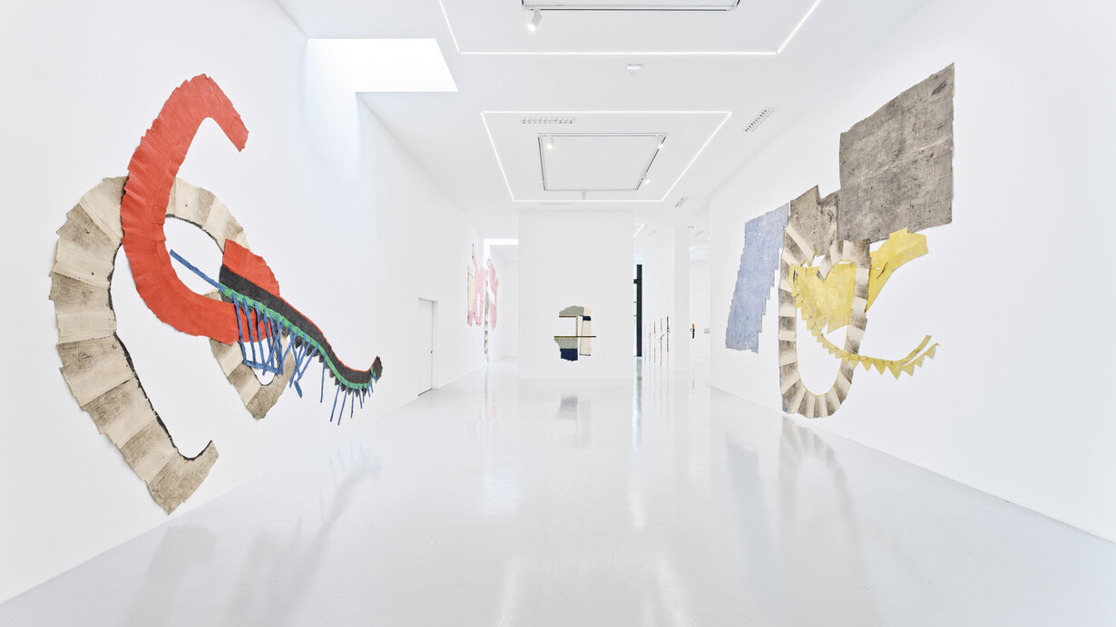 Max Charvolen, Shifting spaces, exhibition view. Courtesy of Ceysson and Bénétière