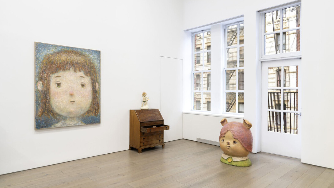 Otani Workshop, anima, exhibition view. Courtesy of Perrotin