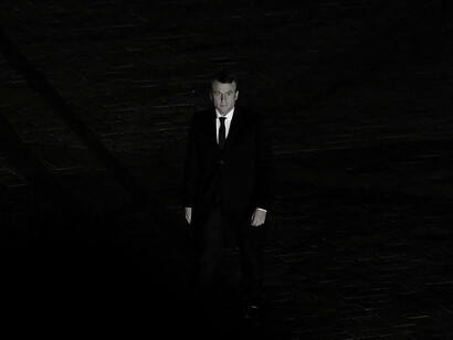 E. Macron, presidente de Francia