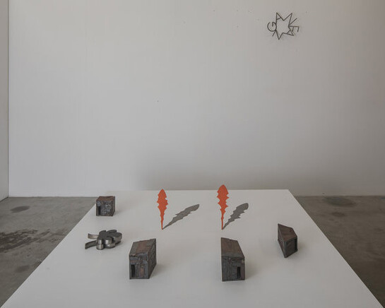 Locus Rei, Exhibition view. Courtesy of Galleria Doris Ghetta
