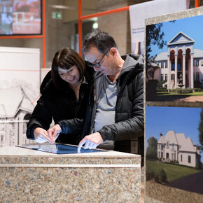 Suburbia. Living the American Dream, exhibition view. Courtesy of Architekturzentrum Wien