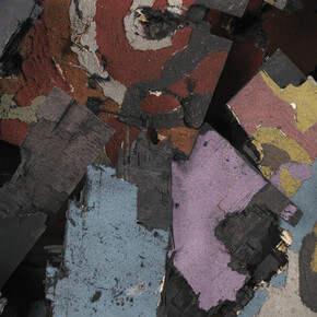 Leonardo Drew. Courtesy of Galerie Lelong & Co.