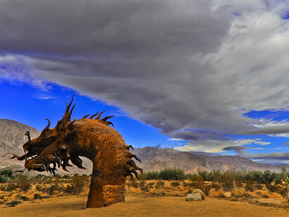 Gerald Shonkwiler, Sand Serpent, Color Digital Photography, 10.5" x 16.5"