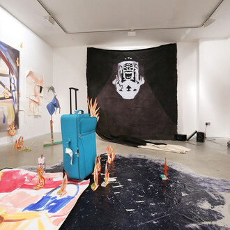 All images: Another Bandwagon, hobbypopMUSEUM, 2015, Vilma Gold, London, installation view, courtesy Vilma Gold, London