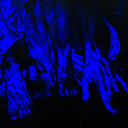 Quique Ortiz, Sin título, 2025. Cortesía de Juan Silió Galería 