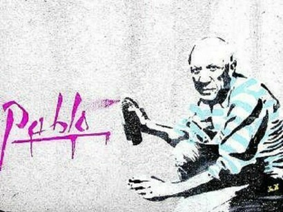 Picasso on the road