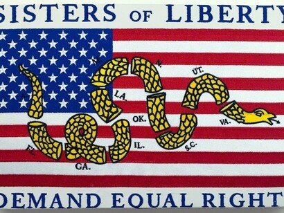 Natalie White, Sisters of Liberty, 2016. Courtesy of The Untitled Space